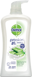 Dettol ProSkin Moisturising Aloe Vera & Milky Smooth Shower Cream